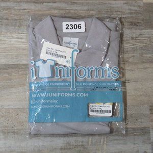 IUniforms*‎ Custom Made Waterstone LOGO Charter School Gray Polo Shirt~ Size YS